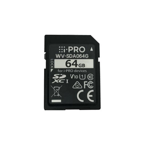 i-PRO WV-SDA064G  SD Memory Card 64GB