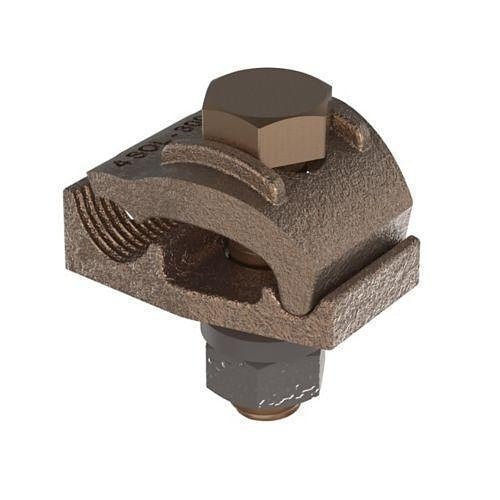 Panduit GM-3-Q Bronze Grounding Clamp, 2/0 S, 250 KCMil