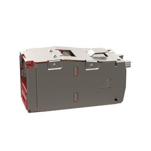Panduit CJSH6X88TGRDY Mini-Com CAT6a Shielded RJ45 Spring-Shuttered TG Jack Module, Red