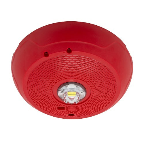 System Sensor SCRLED-P Series Ceiling Mount Strobe with LED, Non-Label, Red