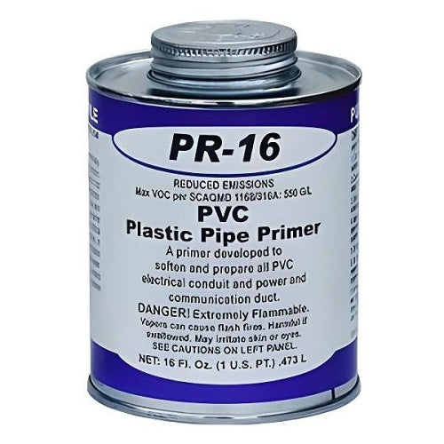 Dottie PR16 PVC Pipe Primer, Purple, Pint