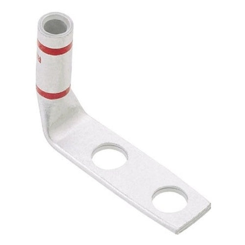 Panduit LCCX2/0-14BF-X Compression Connector Lug, 2-Hole, 2/0AWG, Copper