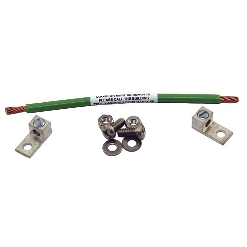 Hubbell HGRKTKA9KA50 Rail Grounding Kit, KA6U 9\\", 6 AWG, 50-Pack