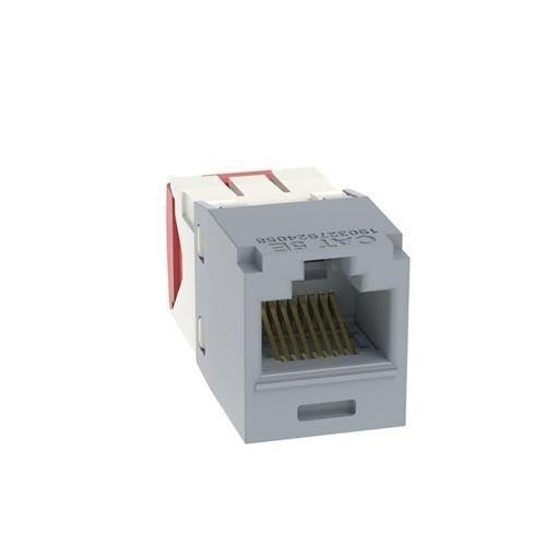 Panduit CJ5E88TGIG Mini-Com Module Cat 5e UTP Keystone Jack, 8 Pos 8 Wire