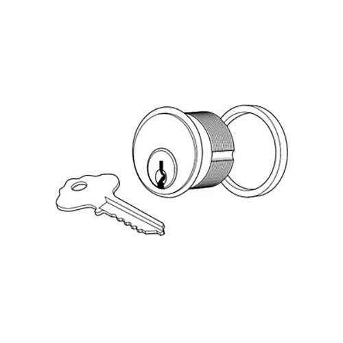 Adams Rite 4036-01-01-313 4036 Mortise Cylinder, Keyed Different for MS Lock, 4900 Deadlatchs, and 2190, Dark Bronze Anodized