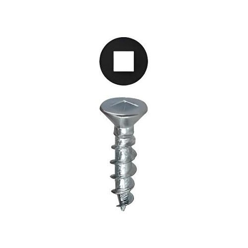 Dottie DDFW6112 6\\" x 1.5\\" Square Drive Wood Screws