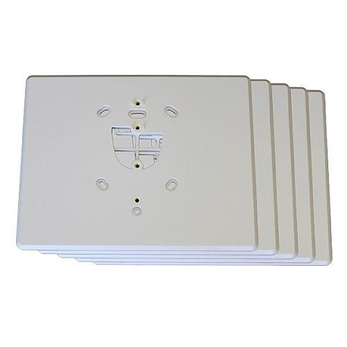 alula CP-Wall Plate-5 Wall Mounting Plate for RE667 Slimline Touchpad and RE663 LED Keypad Control Units, 5-Pack