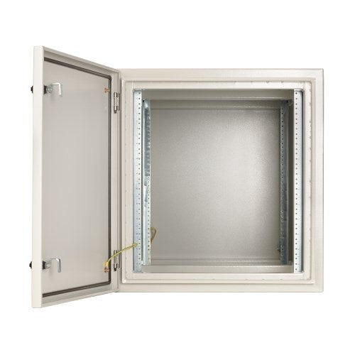 Tripp Lite SRN4G12UHD SmartRack Industrial Enclosure with Locks, Wall Mount, 32.5\\" Depth, 12U, NEMA 4, Heavy-Duty Metal Construction, Gray