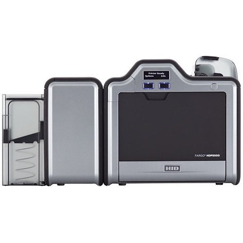HID FARGO 89655 Double Sided Desktop Direct Thermal / Thermal Transfer Printer, Color Card Print, Ethernet, USB
