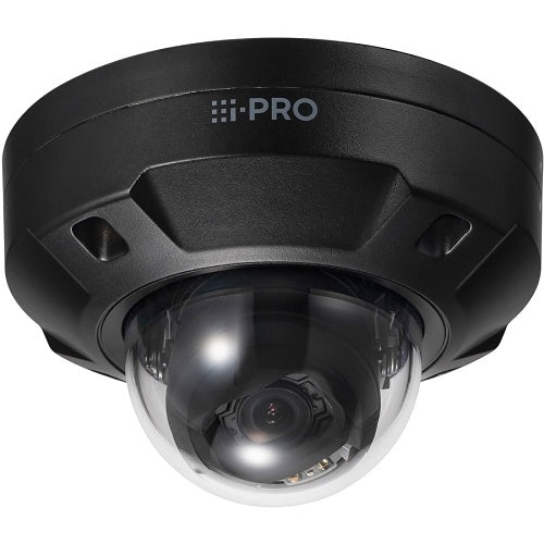 i-PRO WV-S25700-V2LN1 4K Vandal Resistant Outdoor Dome IP Camera, Black