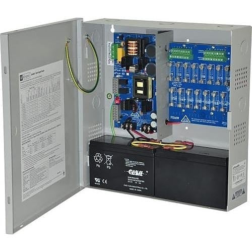Altronix EFLOW6N16V 12/24VDC 6A, 16 Fused, FAI 220V Power Supply for Access Control