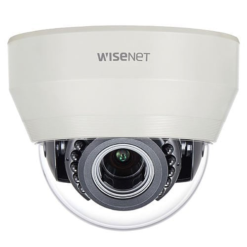 Hanwha HCD-6070R 2MP Analog HD IR Indoor Dome Camera, 3.2-10mm Varifocal Lens, Plastic, Ivory