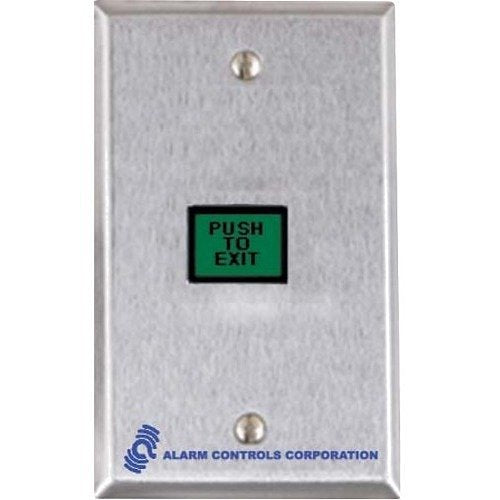 Alarm Controls TS-7L Push Button Image of AC-TS7L