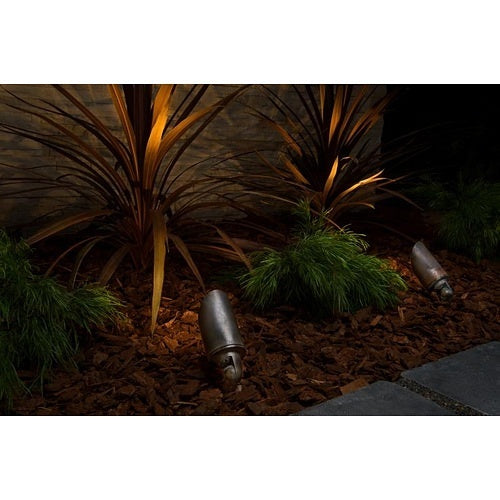 FX Luminaire NR-ZDC-AB NR Series ZDC Up Light, Antique Bronze