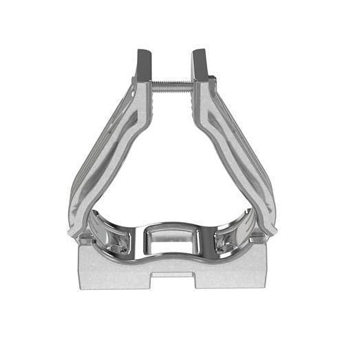 Panduit CCALTR5056-X Cable Cleat, Aluminum, Trefoil Configuration