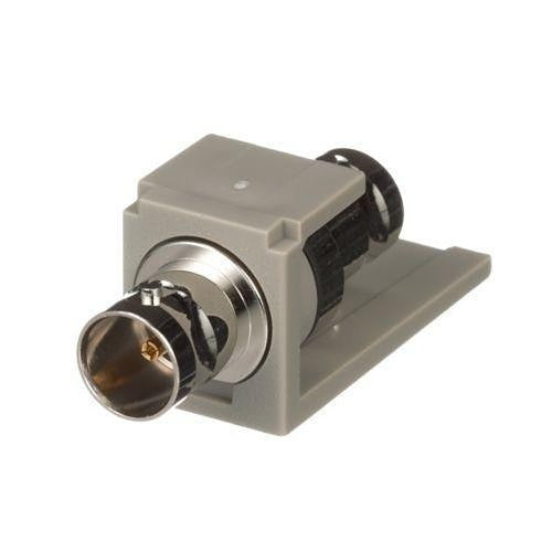Panduit CMBA75IGY Adapter, BNC 75 Ohm, Module BA Base, International Gray