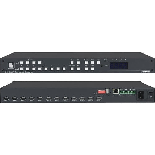Kramer 20-00011730 VS-84H2 8X4 4K HDR HDCP 2.2 Matrix Switcher