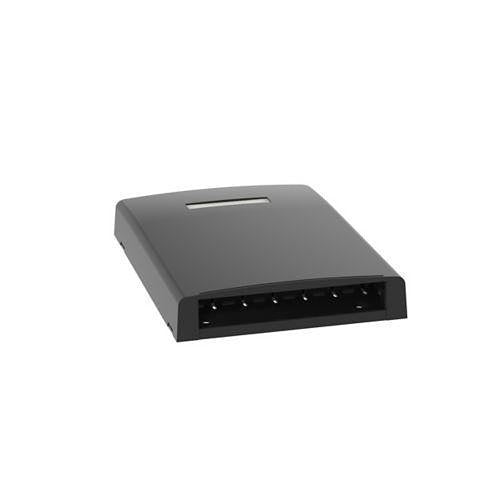 Panduit CBXF6BL-AY Surface Mount Box, 6 Port Multimedia, Black