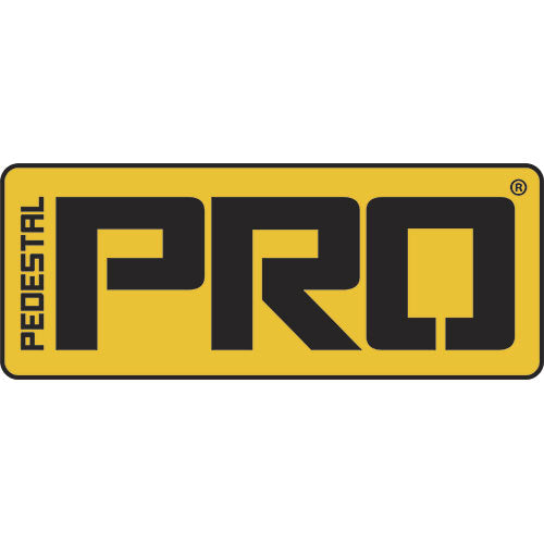 Pedestal Pro 156STA-VERK-03-ALU PRO Emergency Wall Station for Verkada TD53, Turn Key, Blue