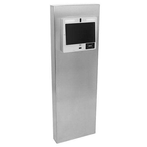 Pedestal Pro MX-SS-12S 53\\" Pedestal Tower for ButterflyMX 12\\" Touch Panel Unit, Stainless Steel