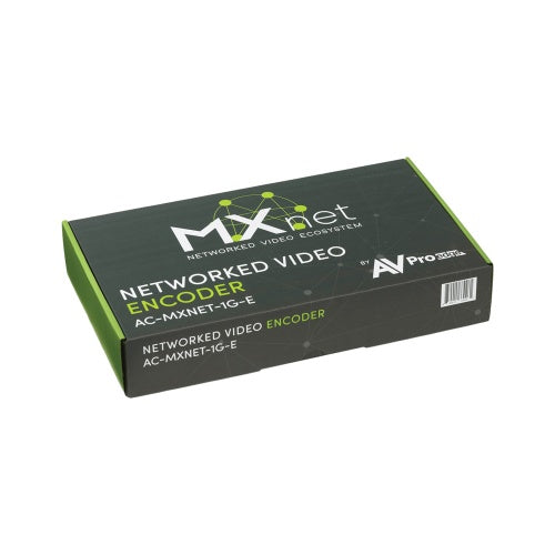 AVPro Edge AC-MXNET-1G-E MXnet 1G Encoder; HDMI, HDMI LOOP, USB
