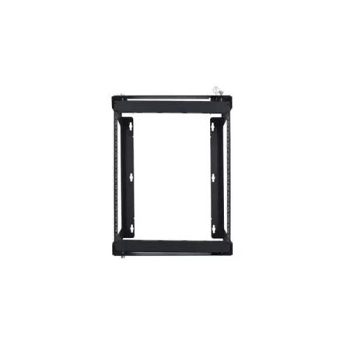 Lowell SR-1224 SR Series Swing Gate Wall Rack, 12U x 24\\"D