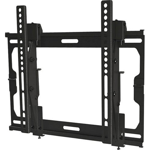 VMP FP-MFTB Multi-Just Mid-Size Flat Panel Flush Mount with Tilt, Black