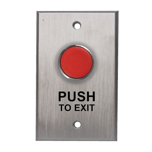 Camden CM-8085R/7 Spring Return, Push to Exit Red Return, Double Pole Single Throw 1-60 s Pneumatic Time Delay