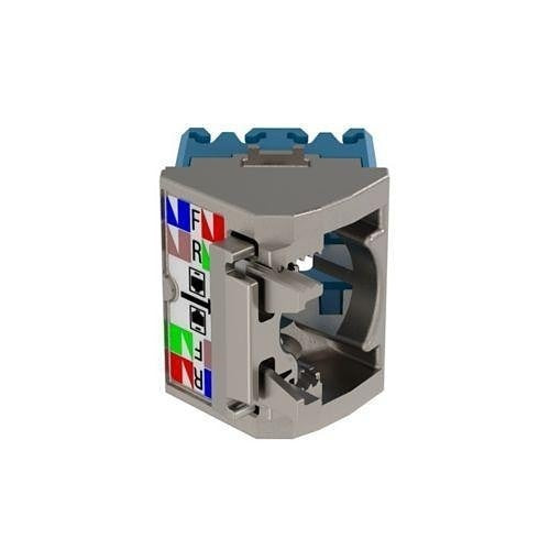 Panduit CJSLRCAPBU-X 45° Angled Wire Cap for CAT6A Shielded TG Jack