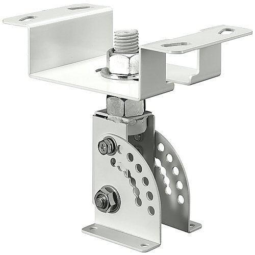 TOA HY-CW1W Vertical-Horizontal Ceiling Mount Bracket for Speaker, White