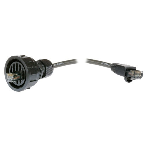 Hubbell HI650AA HI-IMPACT Patch Cord, Standard Cat 6 RJ-45 to Standard Cat 6 RJ-45, 50\'