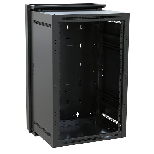 Middle Atlantic DWR-18-22 DWR Series Pivoting Wall Mounted Rack, 22\\" Depth, 18U RMS