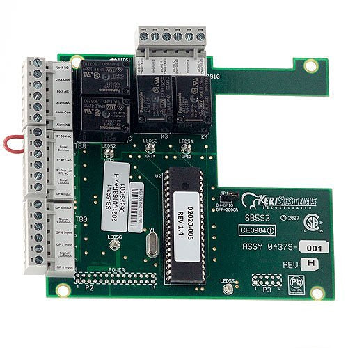 Keri Systems Tiger II Controller SB-593 Satellite Board Image of KF-SB593