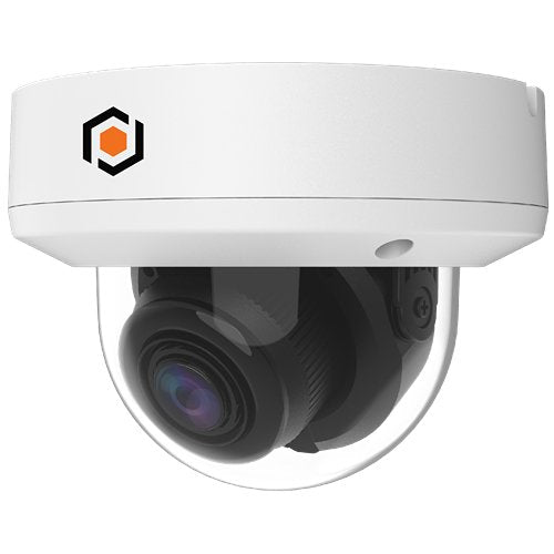 G.S.D D6Z2812AIO-5MP 5MP HD Analog Dome Camera, 2.8-12mm Lens, Vandal-Proof, IP66, Weatherproof, White