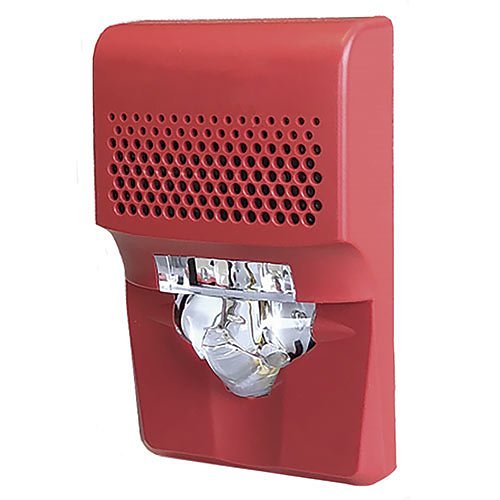 Kidde EG1AVRN Genesis LED EG1 Compact Wall Horn Strobe, None Marking, Red