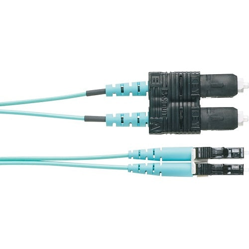 Panduit F92ERLNSNSNM004 Fiber Optic Patch Cord, OS2 2-Fiber 1.6mm PC OFNR Line Card1 Duplex/Silver Coated Copper Duplex, Standard, 4m