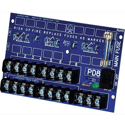 Altronix PD8CB 8-Outlets PDU Image of AX-PD8CB