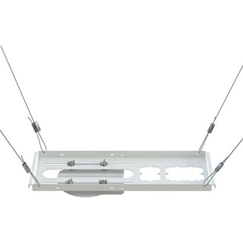Chief CMS446 8\\" Vaddio Speed-Connect Suspended Ceiling Camera Plate, WireVice Cable Suspension System, White