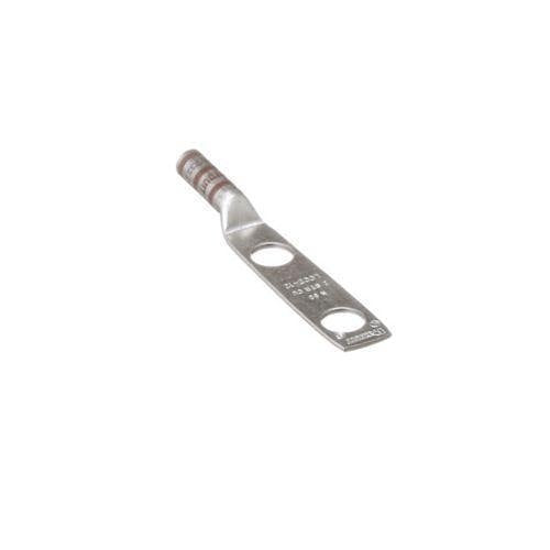 Panduit LCC2-12-Q Compression Connector Lug, 2-Hole, #2AWG, Copper