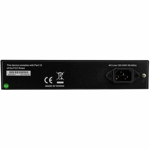 Lantronix SM4T4DPA-EU Managed Switch, 4-Port 10/100/1000B-T+4-Port100/1