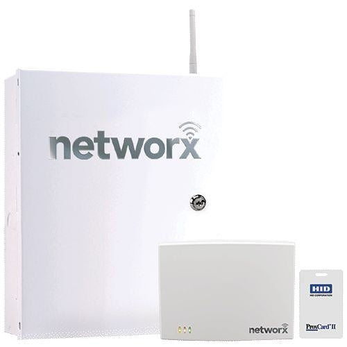 Napco NETHIDNSPAK NETWORXPANEL with HID CICR2364P Proximity Readers