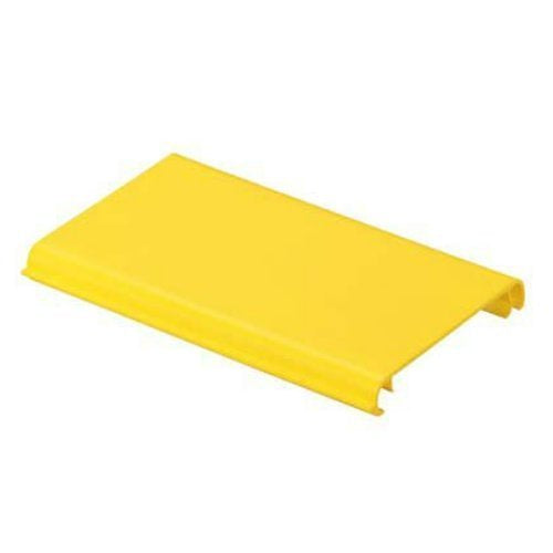 Panduit FRHC4YL6 6\' PVC 30 to 90˚ Snap-On Hinged Cover for FR4X4YL6, 6-Pack, Yellow