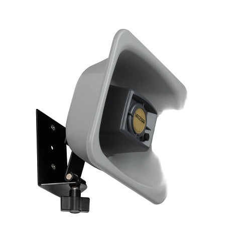 Valcom VIP-480AL-GY IP FlexHorn with Long Line Extender, One-Way, Gray