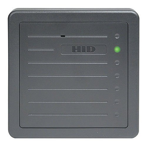 HID 5455-311-01 Cover for ProxPro II Reader, No Bezel Required, Charcoal Gray Image of HU-545531101
