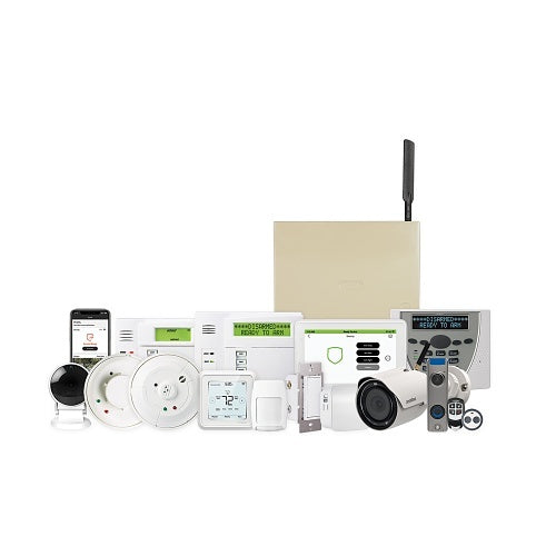 Honeywell Home V20P60RFPK VISTA 20P Wireless-Ready Control Panel Kit, 6160RF Alpha Keypad with Wireless Receiver, 5800PIR-RES, WAVE2 2-Tone Sounder, Battery, Jack, Cord