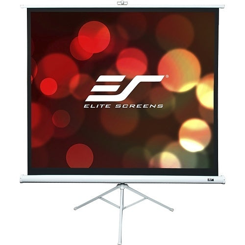 Elite Screens T113NWS1 Tripod Series 113\\" Portable Tripod Projection Screen, MaxWhite 2 Screen, Matte White