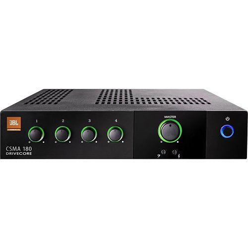 JBL Professional CSMA 180 80W Commercial and Industrial Mixer Amplifier