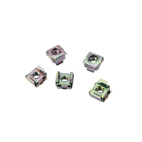 Middle Atlantic CN6MM-100 10-32 Threaded Cage Nuts, 6mm, 100-Pack