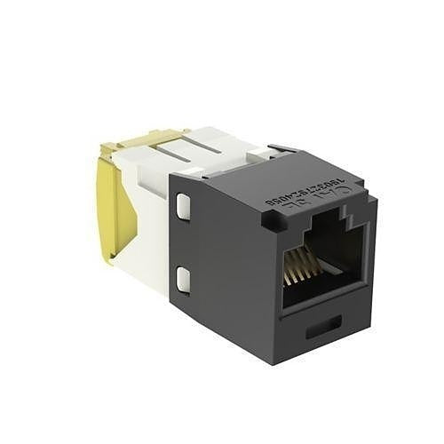 Panduit CJT5E88TGBL Keystone Jack, Mini-Communication Module, Cat5e, 28/30AWG, UTP