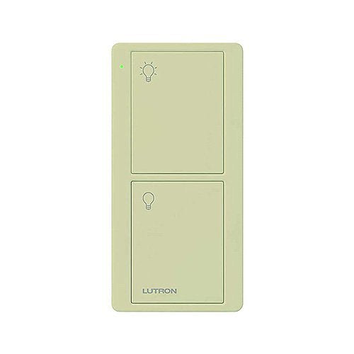 Lutron PJ2-2B-GIV-L01 Pico Wireless Control - 2 Button, Ivory Image of L1-PJ22BGIVL